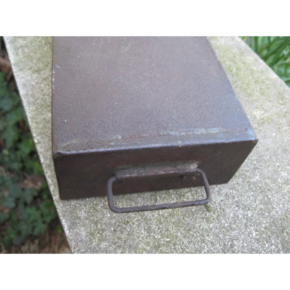 Vintage safety deposit box rustic farmhouse goth - Picture 3 of 7